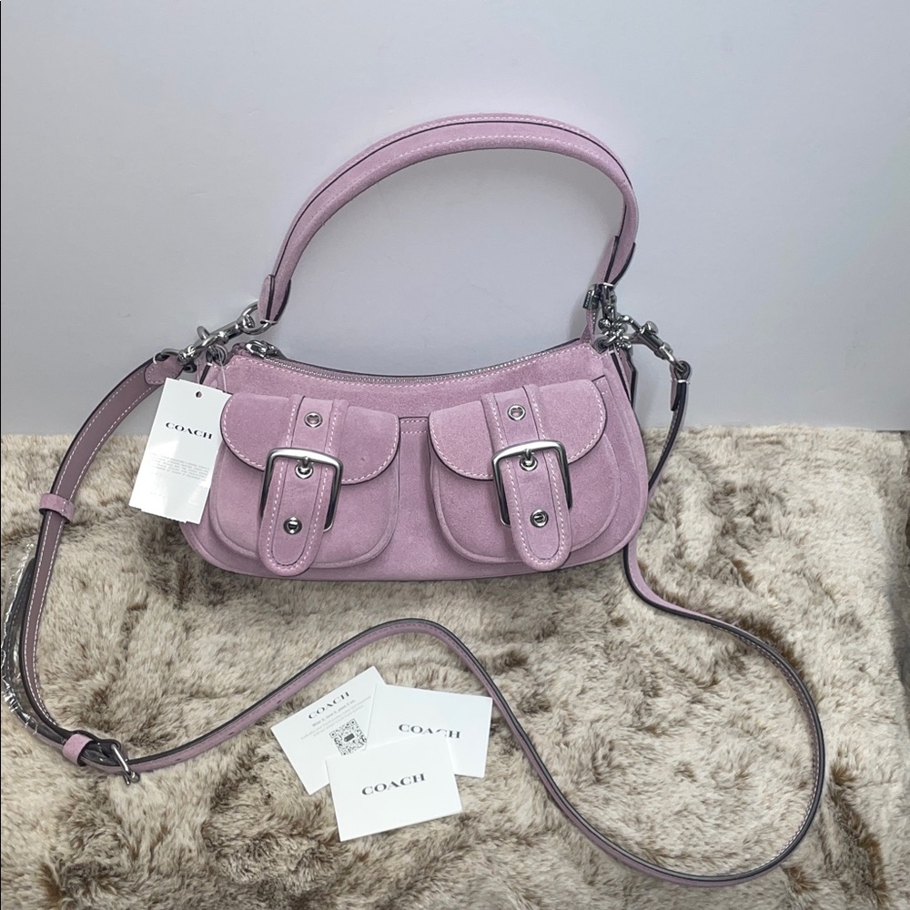 NWT Coach ‘Ashton’ Suede Shoulder Bag/Crossbody
